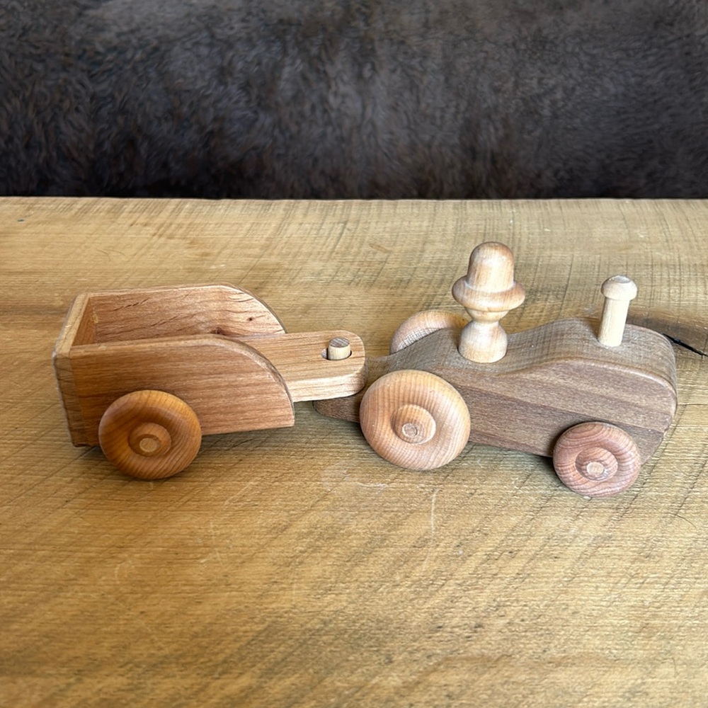 North Star Toys Wooden Tractor